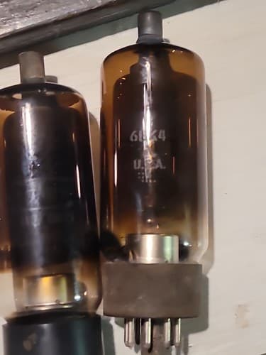 Vintage Pair Raytheon & GE USA 6BK4 Vacuum Tubes FREE SHIPPING - Thumbnail 2