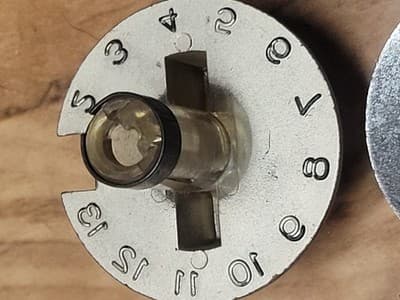 Vintage Retro TV Knob - Television Selector Kob Lot (2) - Thumbnail 6