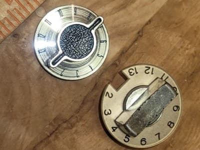 Vintage Retro TV Knob - Television Selector Kob Lot (2) - Thumbnail 11