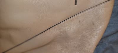 Excellent ConditionREBECCA MINKOFF Tan Pebbled Leather Tassels Hobo Shoulder Bag - Thumbnail 12