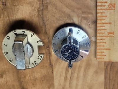 Vintage Retro TV Knob - Television Selector Kob Lot (2) - Thumbnail 8