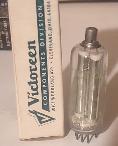One Rare NIB NOS Vintage VICTOREEN GV6A-1200 Electron Tube, Mass Spec
