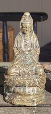 3 Buddha bronze Brass Vajrasattva Tara Kwan-Yin,Meditation Buddha,Nang Kwak - Thumbnail 13