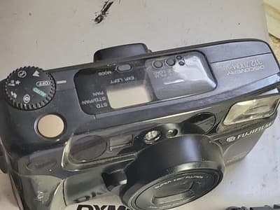 Fujifilm Discovery 312 Zoom 35mm Film Camera Point & Shoot Black Panorama - Thumbnail 4