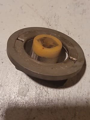SMALL RETRO TV TELEVISION SELECTOR KNOB - VINTAGE -2-13 NUMBERS - Thumbnail 4