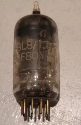1 x 6BL8/ECF80 G.E. Vacuum Tube - Image 1