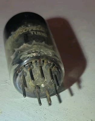 1 x 6BL8/ECF80 G.E. Vacuum Tube - Thumbnail 4