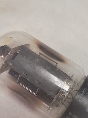 1 Vintage McIntosh Clear Top 6L6GC Vacuum Tube - Thumbnail 6