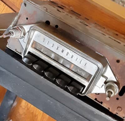 1960 Oldsmobile F85 Vintage Car Radio Tube Radio - Thumbnail 5