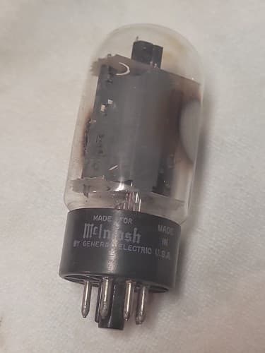 1 Vintage McIntosh Clear Top 6L6GC Vacuum Tube