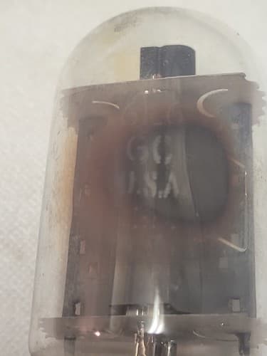 1 Vintage McIntosh Clear Top 6L6GC Vacuum Tube - Thumbnail 4