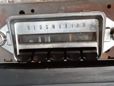 1960 Oldsmobile F85 Vintage Car Radio Tube Radio - Thumbnail 8