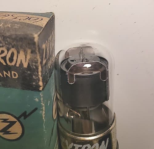 1 Rare Vintage Zytron 6C5GT NOS NIB Vacuum Tube - Thumbnail 7