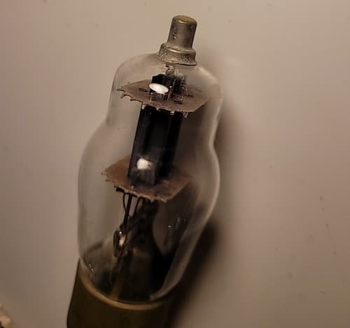 1 Vintage 7F8 Vacuum Tube Used - Thumbnail 2