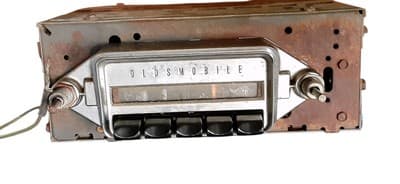 1960 Oldsmobile F85 Vintage Car Radio Tube Radio