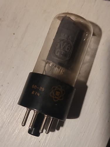 1 Vintage Packard Bell 6V6GT Clear Top Vacuum Tube FREE SHIPPING! - Thumbnail 2