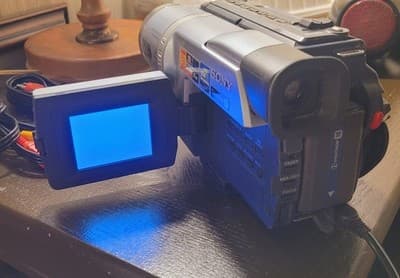 Sony Handycam DCR-TRV140 Digital 8 Camcorder Camera w/ Accessories TESTED Works - Thumbnail 11