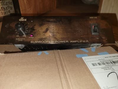 dbx XB140 Subwoofer Amplifier 140w Per Channel - Thumbnail 2