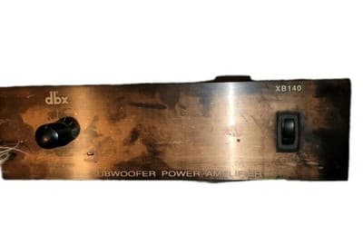 dbx XB140 Subwoofer Amplifier 140w Per Channel - Thumbnail 6