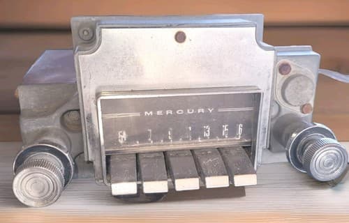 Vintage Mercury Comet Car Stereo Radio Fomco