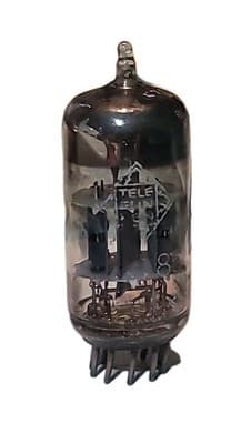 1 Vintage Telefunken 6AQ8/ECC85 Amplifier Radio Audio Vacuum Tube Germany