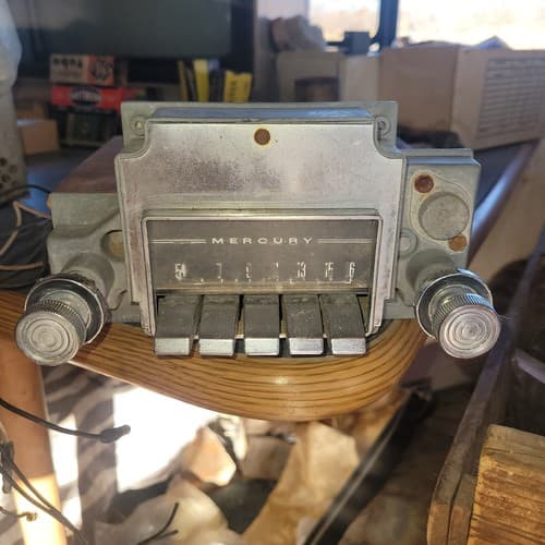 Vintage Mercury Comet Car Stereo Radio Fomco - Thumbnail 5
