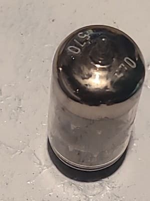1 Vintage Telefunken 6AQ8/ECC85 Amplifier Radio Audio Vacuum Tube Germany - Thumbnail 3