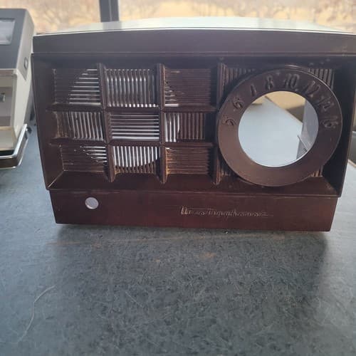 VINTAGE Westinghouse H-365T5 Art Deco Tube Radio COVER Bakelite FREE SHIPPING! - Thumbnail 2