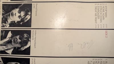 Autographed Lancelot "But I Just Can't Stay Behind" 1983 LP All Members Signed - Thumbnail 8