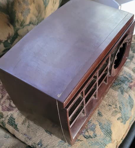 VINTAGE Westinghouse H-365T5 Art Deco Tube Radio COVER Bakelite FREE SHIPPING! - Thumbnail 8