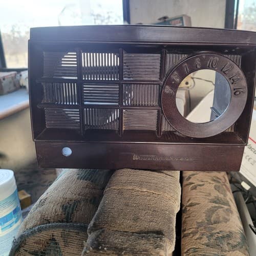 VINTAGE Westinghouse H-365T5 Art Deco Tube Radio COVER Bakelite FREE SHIPPING! - Thumbnail 6