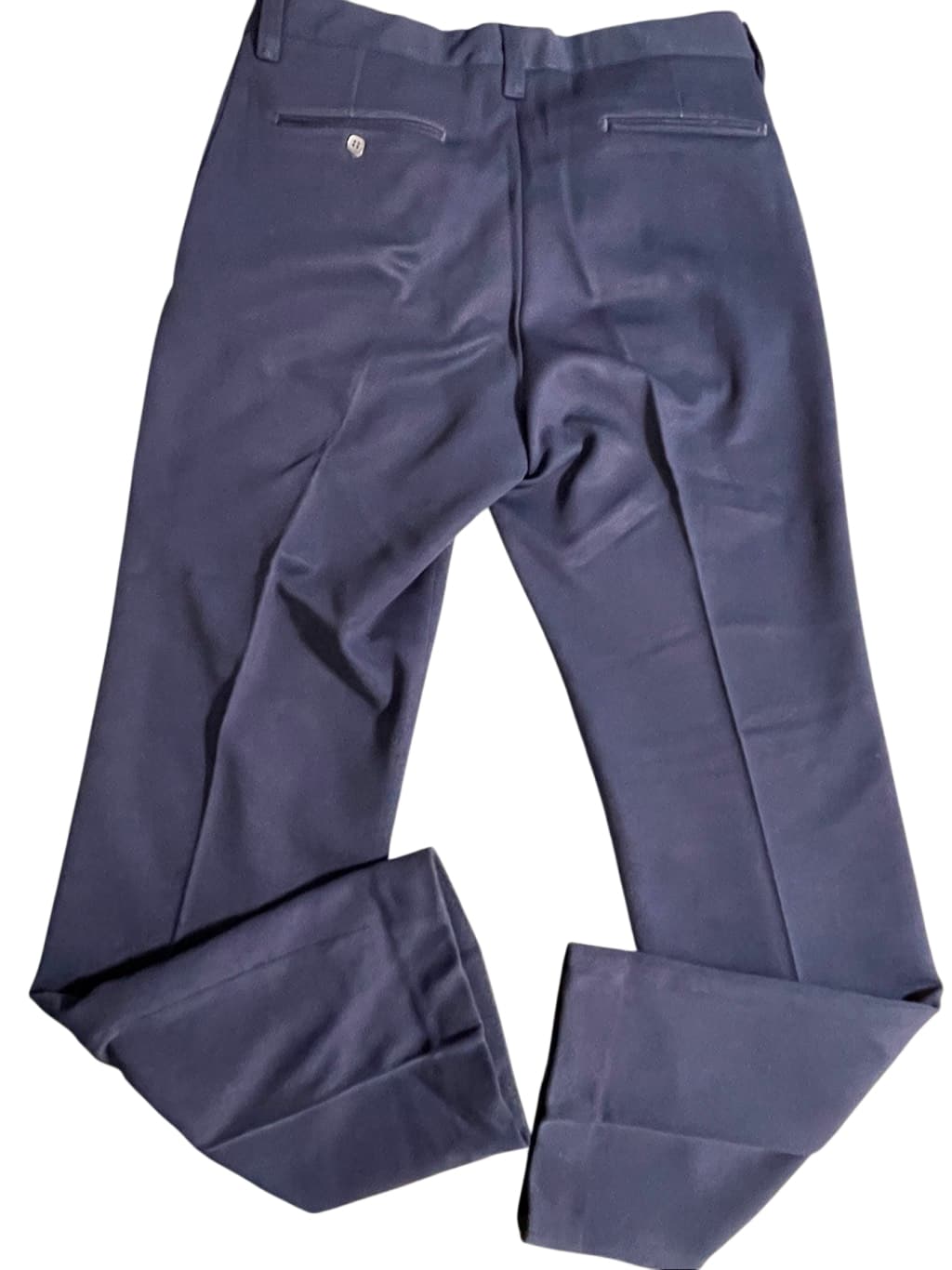 Farah Vintage Men’s Iconic Blue Dress Pants - Thumbnail 9