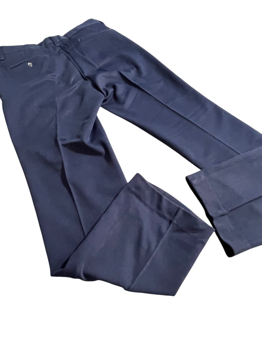 Farah Vintage Men’s Iconic Blue Dress Pants - Thumbnail 11