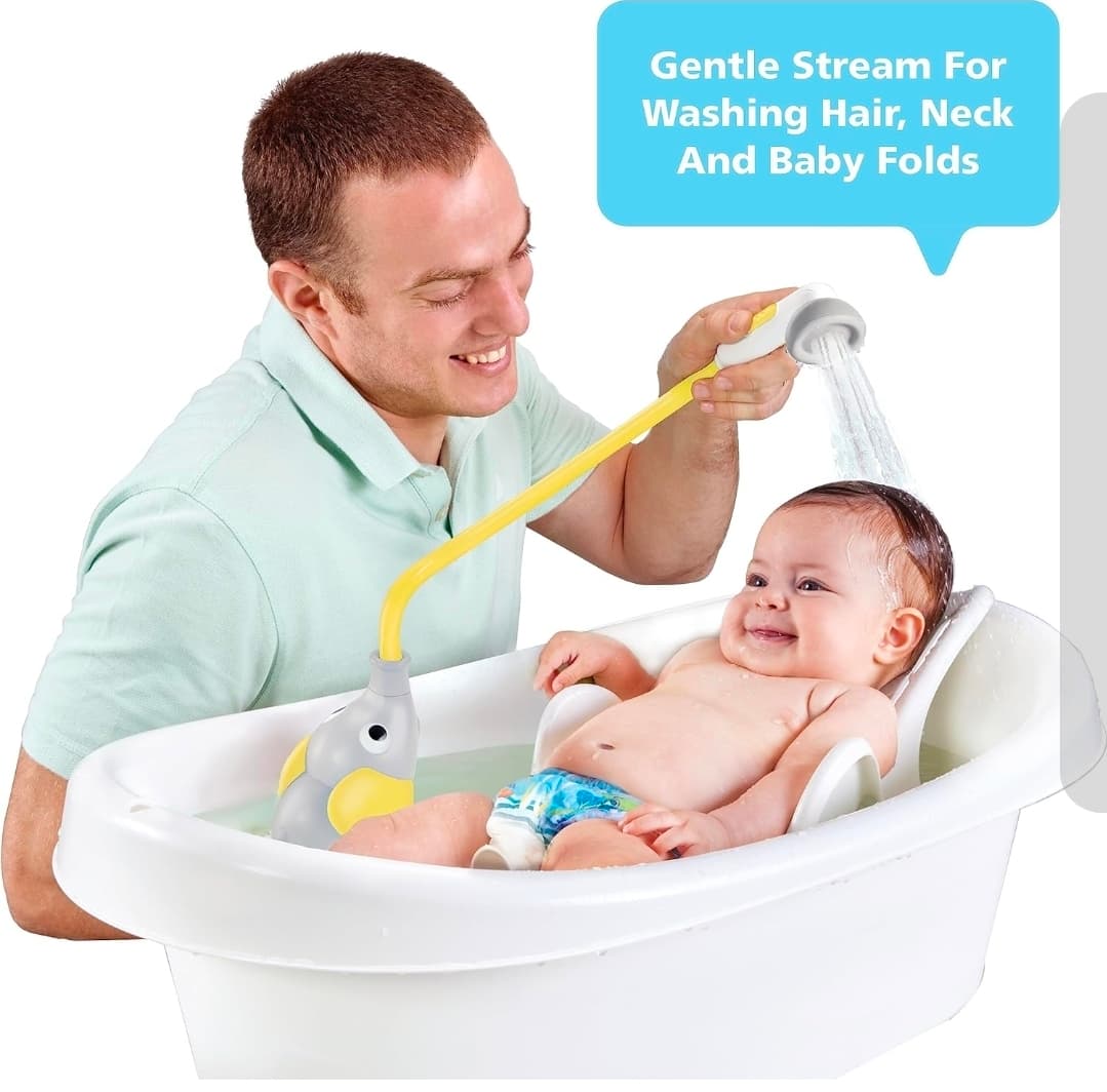 Yookidoo Elephant Baby Shower Bath Toy Gentle Stream NIB - Thumbnail 2