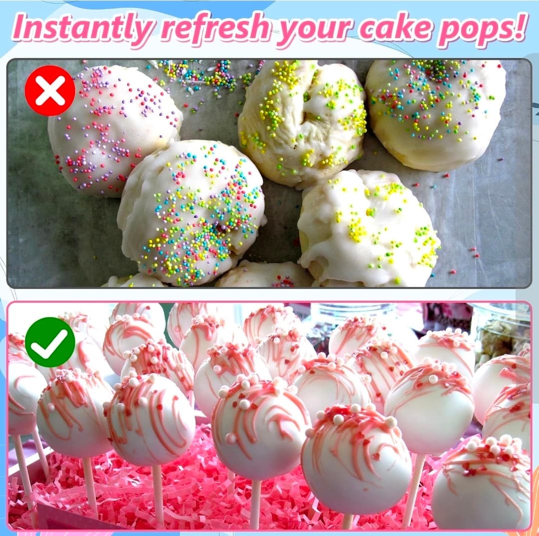 Cake Pop Mold Set 4 Shapes Silicone Baking Tools NIB - Thumbnail 5