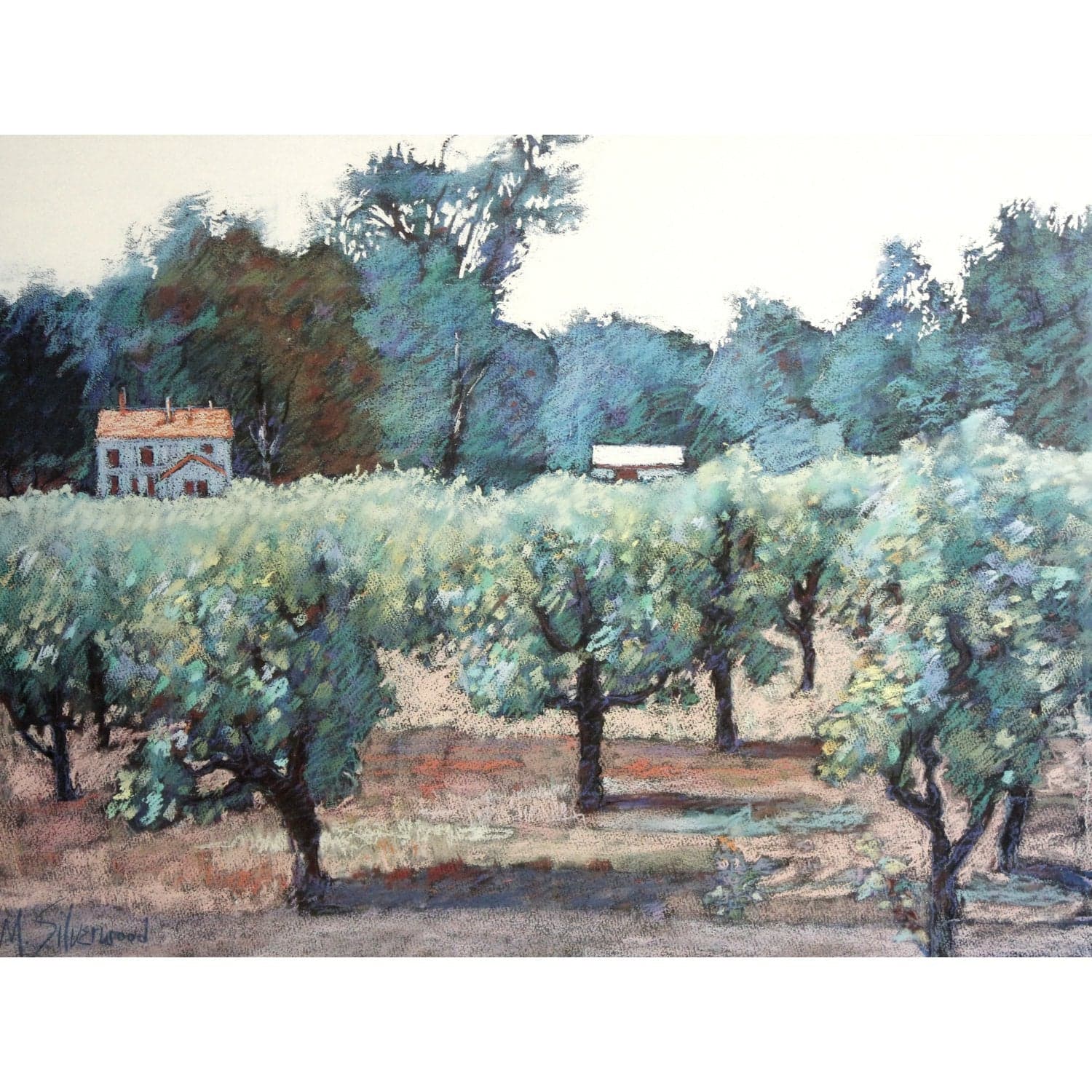 Framed Landscape Print by Mary Silverwood - Thumbnail 2