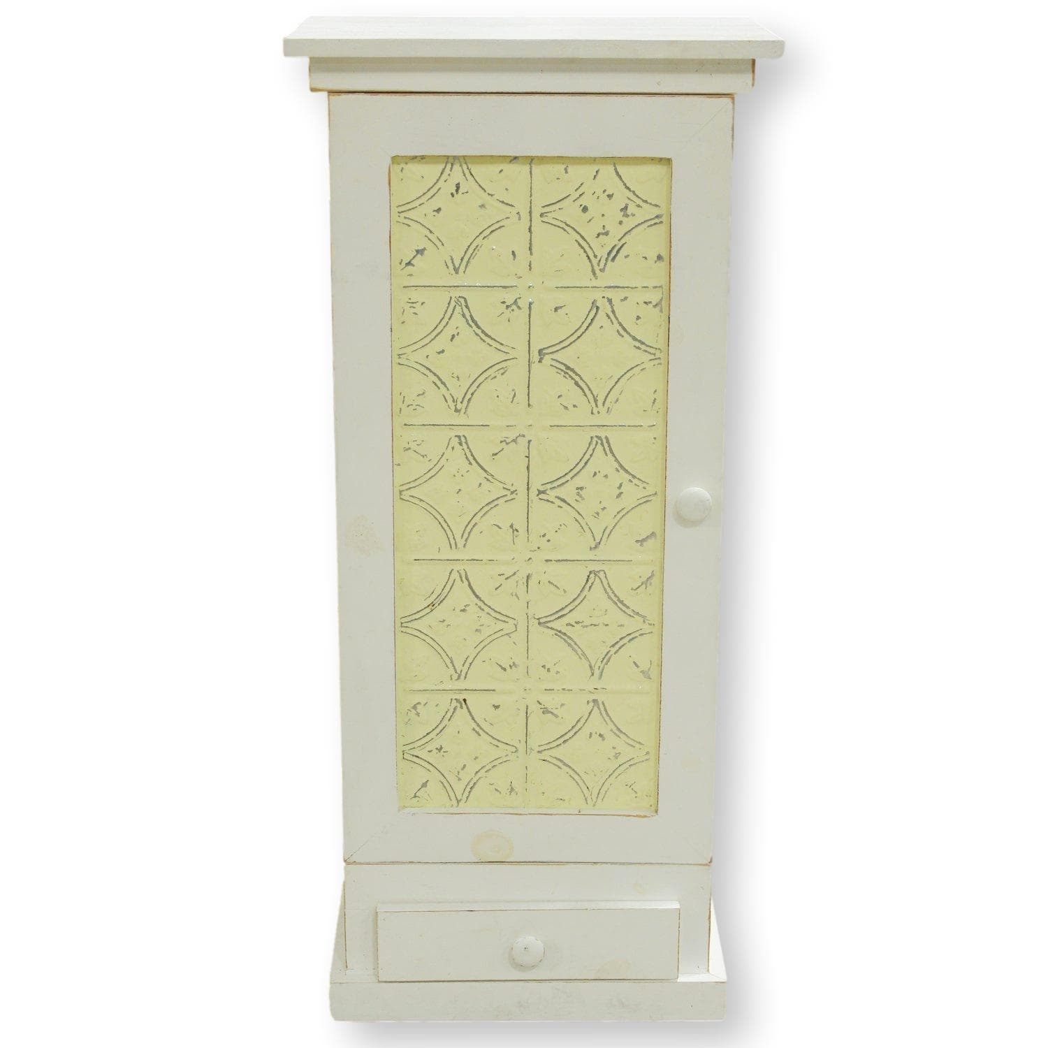 White Accent Cabinet - White - Image 1
