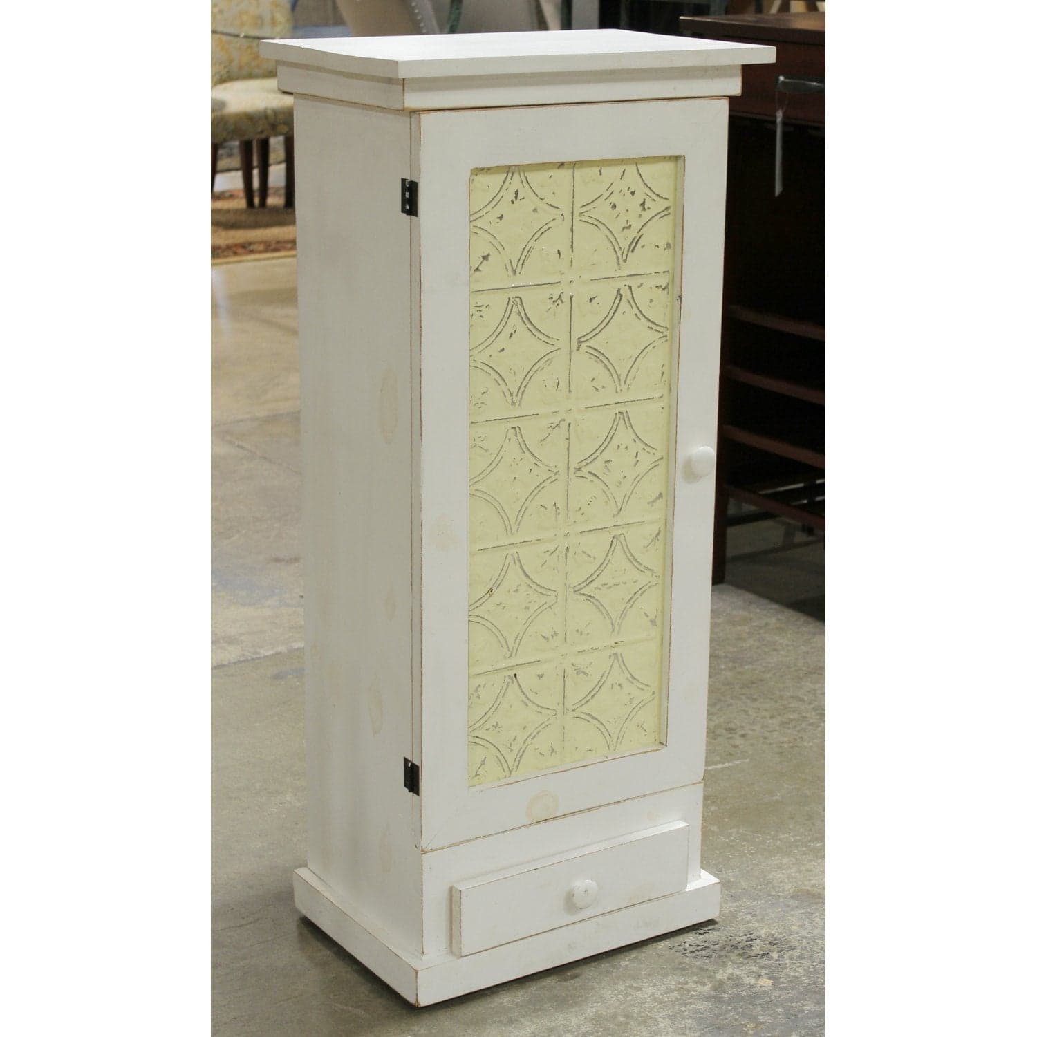 White Accent Cabinet - White - Thumbnail 4