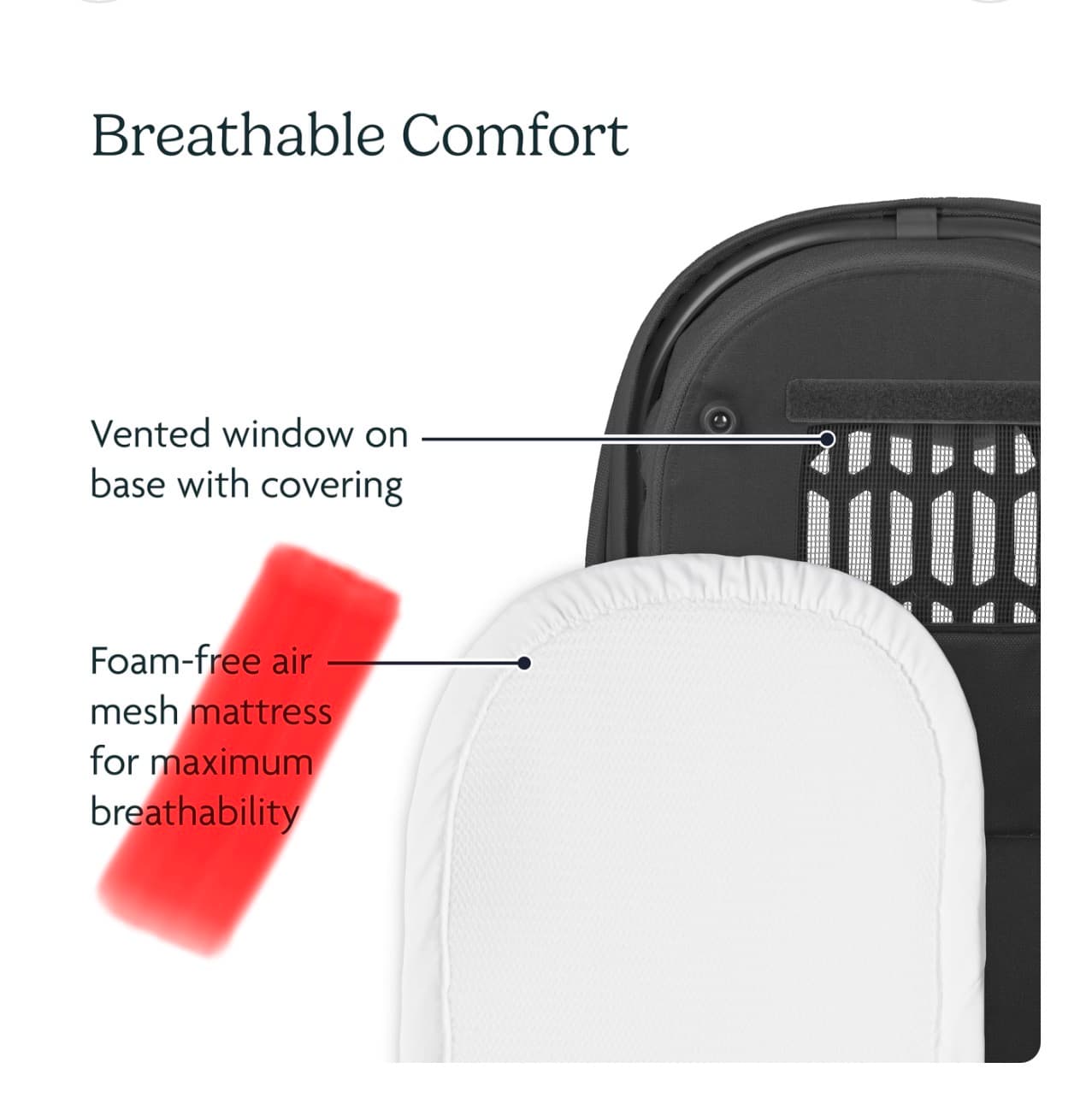 Uppababy Carrycot Plus V3 Stroller Attachment - Thumbnail 6