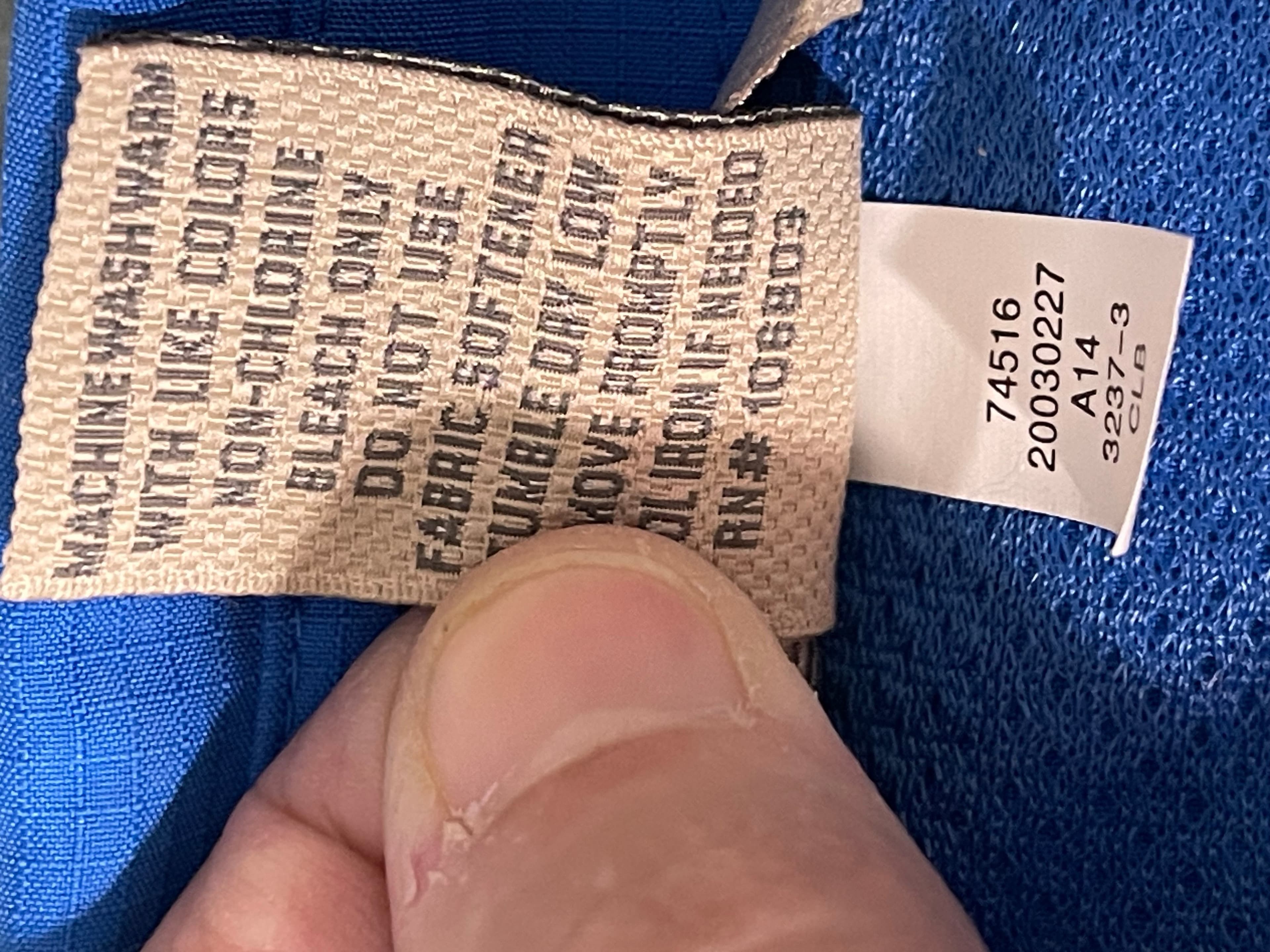 Duluth Trading Co Women’s Cobalt Blue Vented L/S Button front top - Thumbnail 14