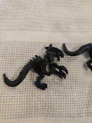 Vintage Alien Figurine Earrings - Thumbnail 2