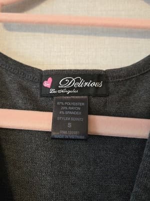 Delirious Los Angeles Women's Asymmetric Dress Size S - Thumbnail 6