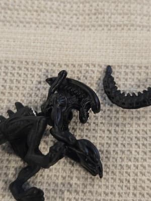 Vintage Alien Figurine Earrings - Thumbnail 3