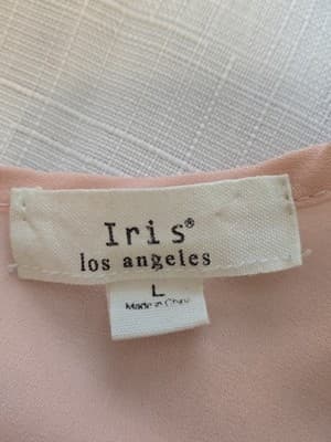 Womens Size Large Pullover Lace Adjustable Camisole Cami Top Apricot - Thumbnail 6