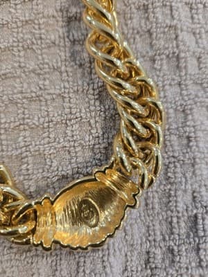 Premier Designs Necklace PD Gold Tone Chain STATEMENT KNOT Elegant Necklace - Thumbnail 6