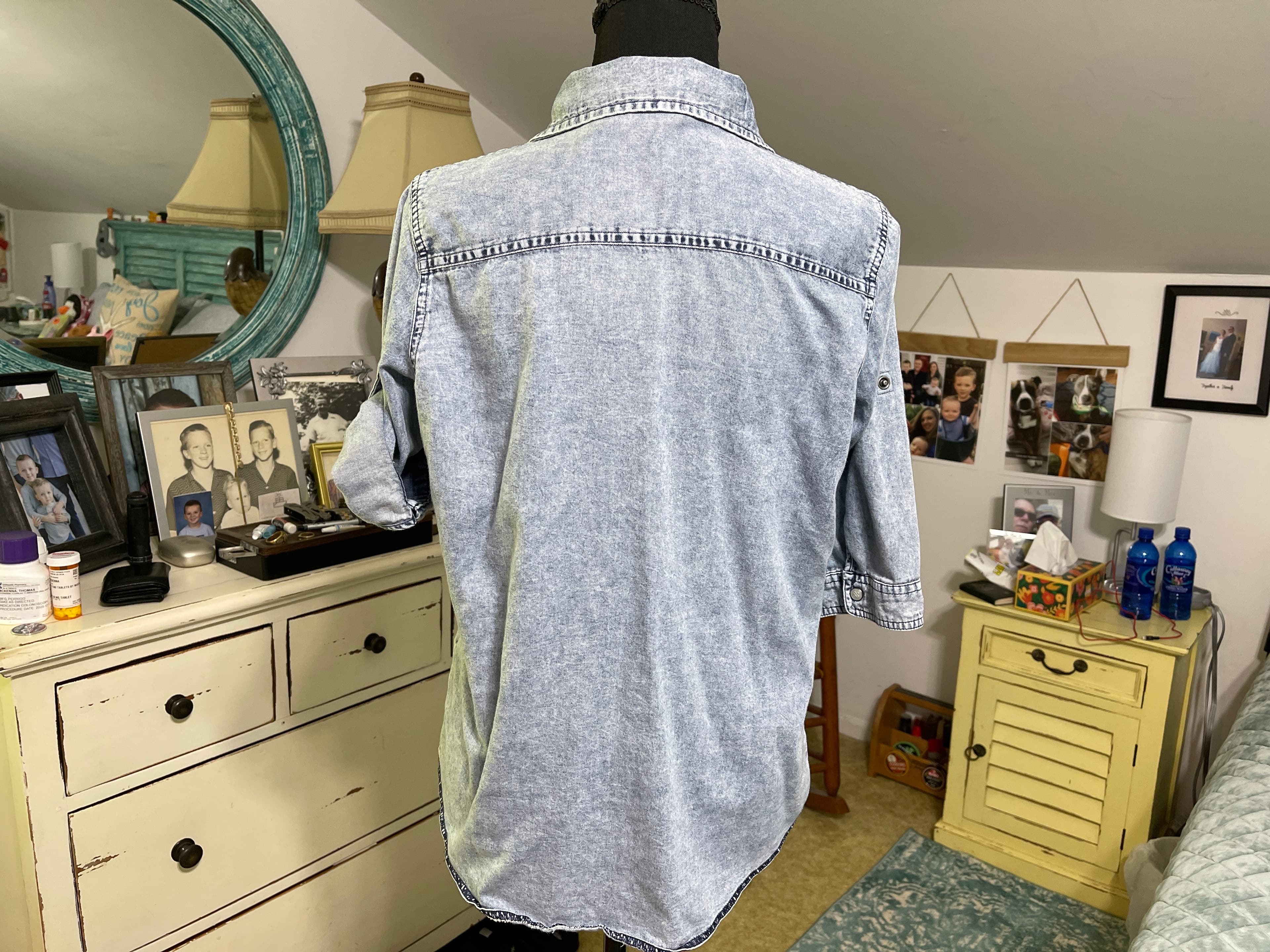 Harley-Davidson Women’s Lightweight Jean S/S Riding Shirt/Top Size Small - Thumbnail 4