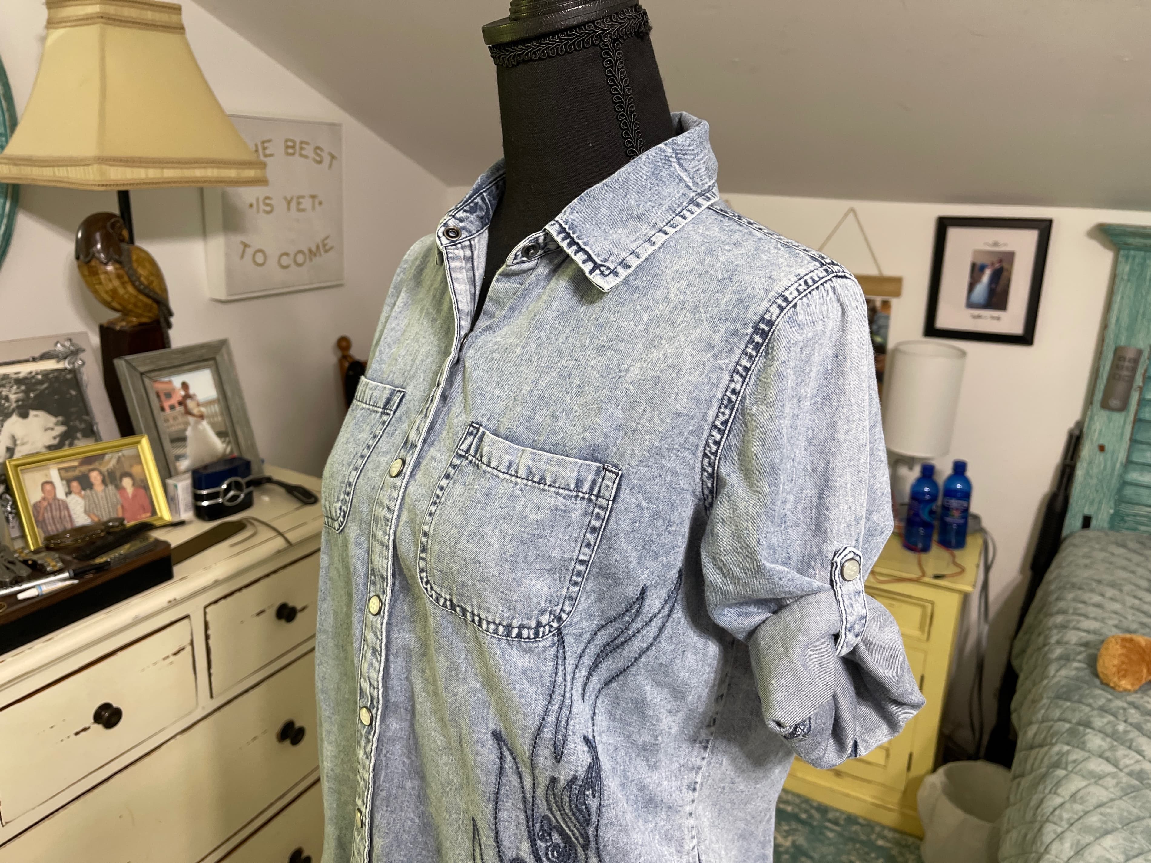 Harley-Davidson Women’s Lightweight Jean S/S Riding Shirt/Top Size Small - Thumbnail 5
