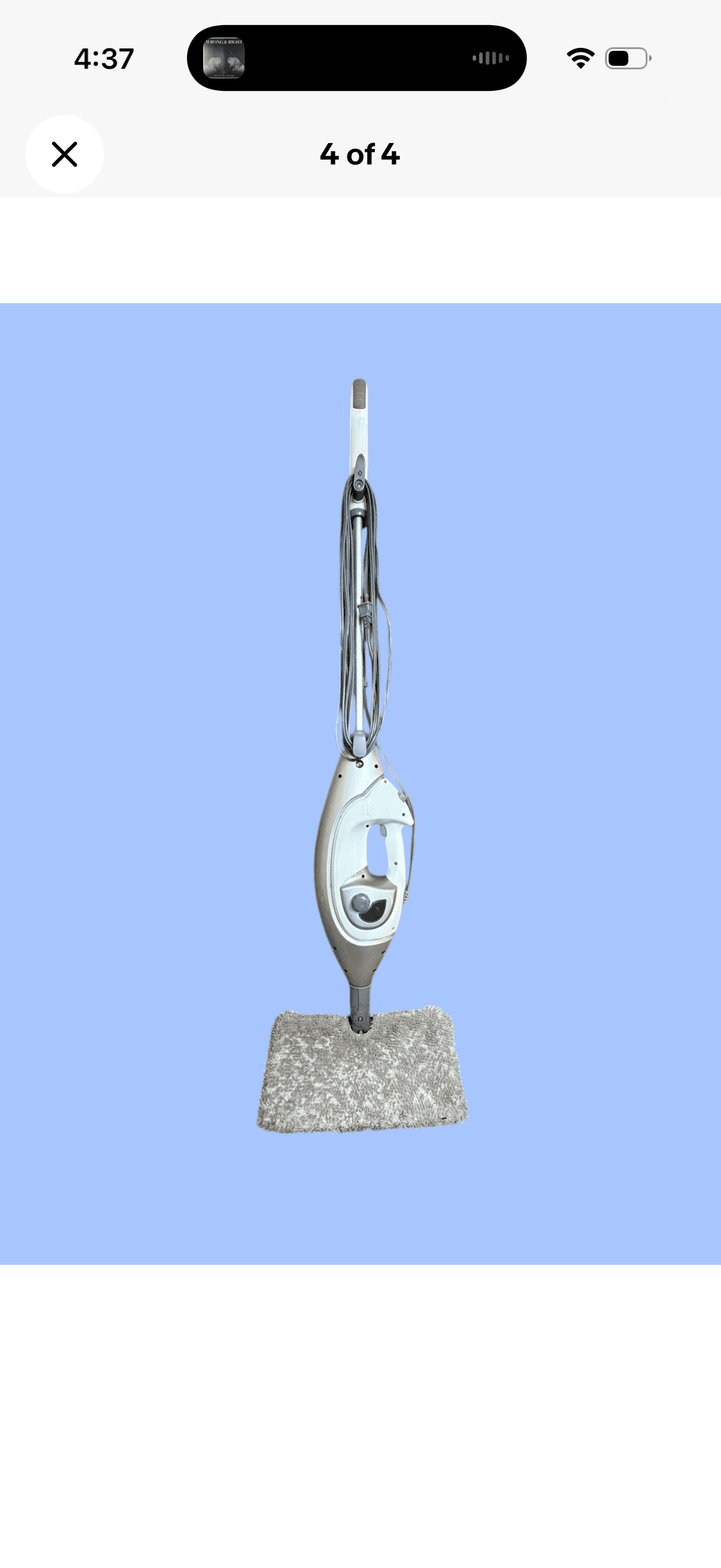 Shark LiftAway Professional Steam Mop with Steam Control - Image 1