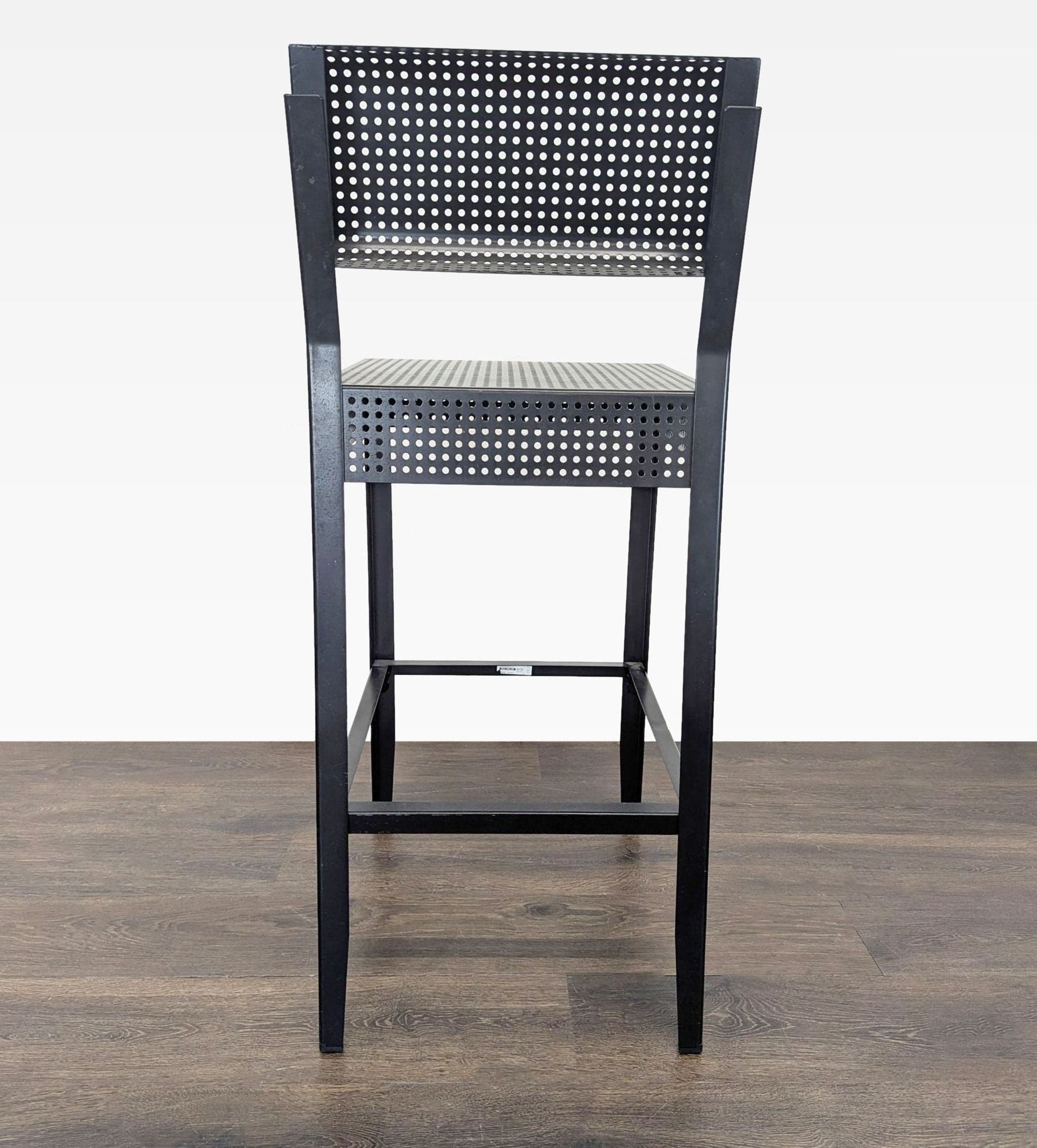 Pair of Ikea Metal Bar Stools - Thumbnail 3