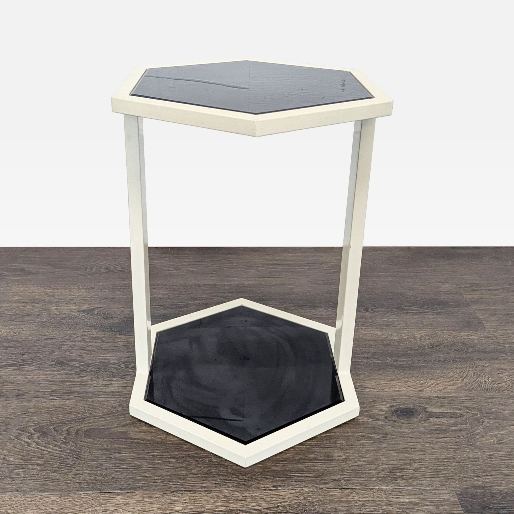 Pair of Nate Berkus Hexigon Side Tables - Thumbnail 6